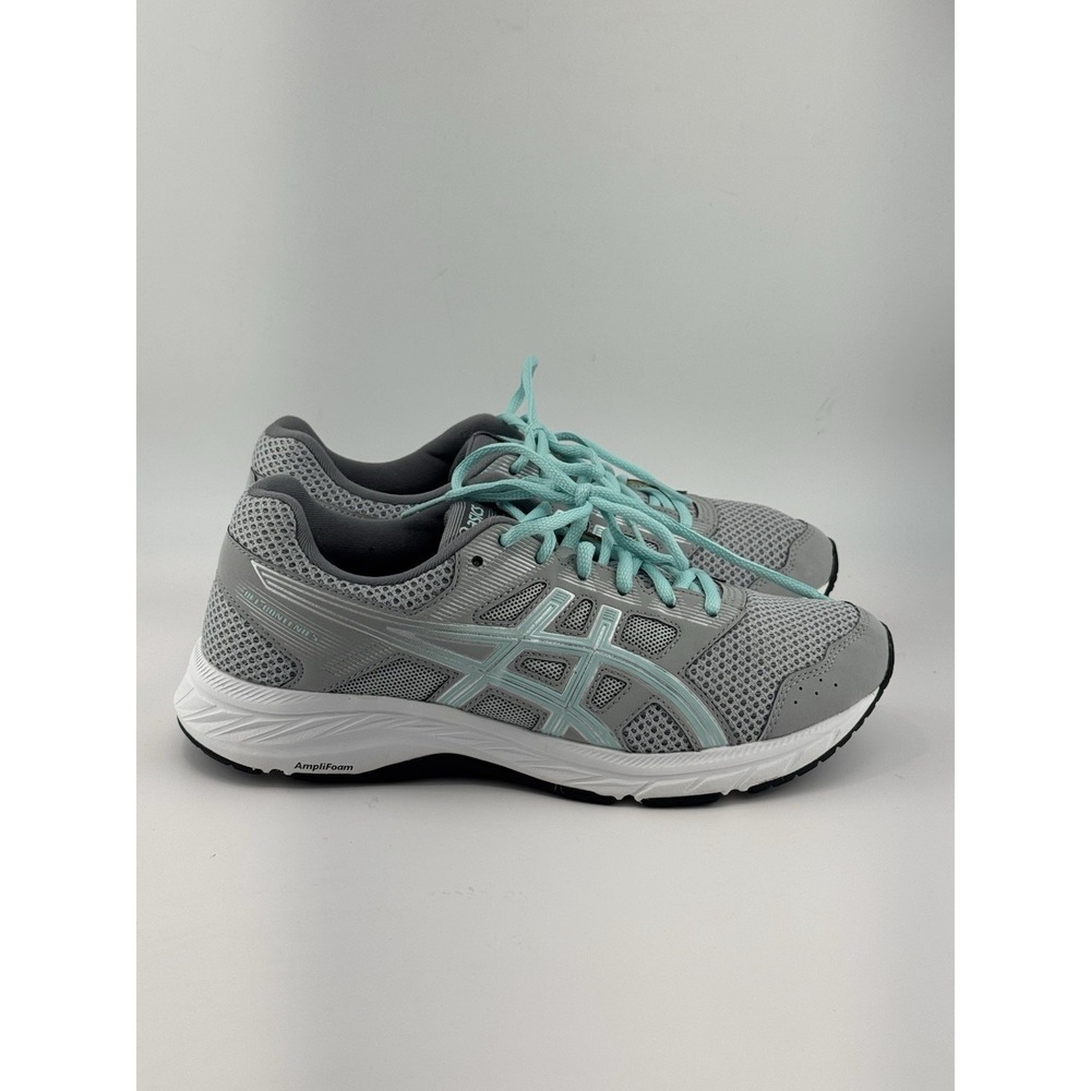 Asics Gel Contend 5 Mid Grey Icy Morning Women's Shoes Size 8.5 Wide